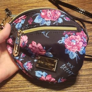 Betsey Johnson Floral Purse (Never Used)